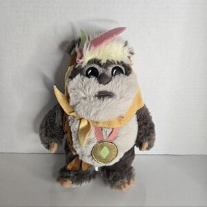 Disney Parks Star Wars 2016 Ewok Latara 9" Plush Stuffed Animal Toy